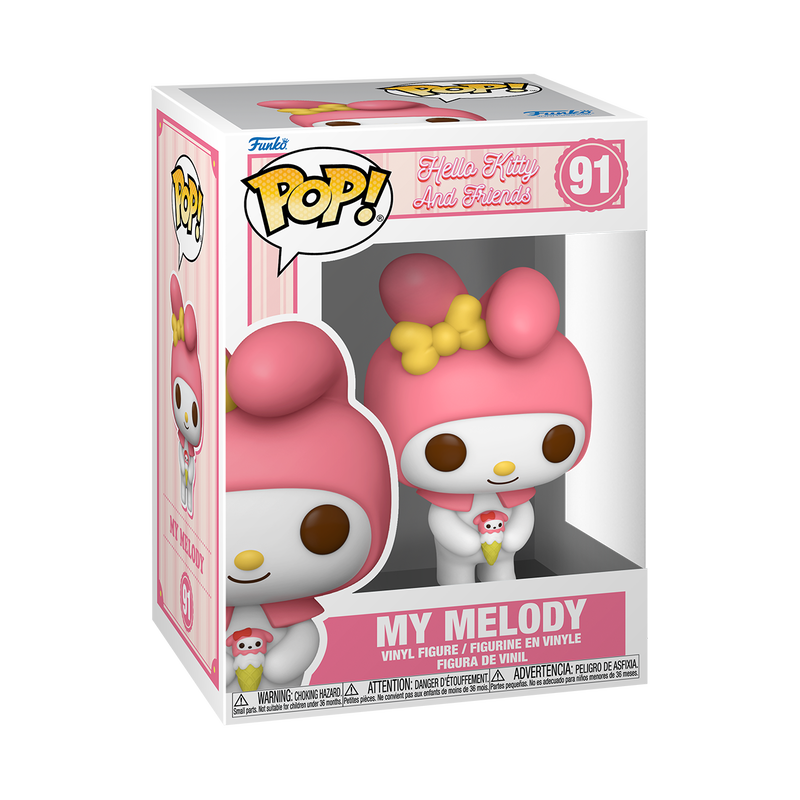 Funko Pop! My Melody avec Cornet de Glace – Hello Kitty