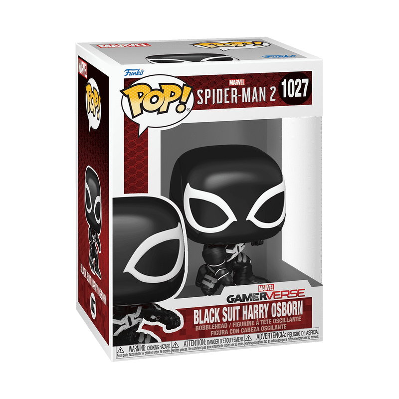 Funko Pop! Black Suit Harry Osborn – Spider‑Man