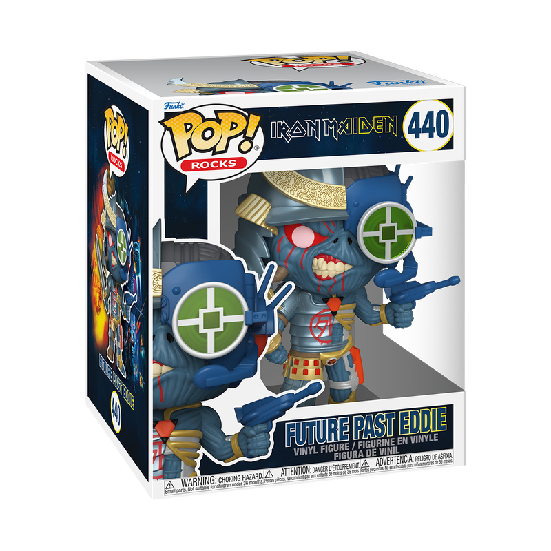Funko Pop! Super Future Past Eddie – Iron Maiden