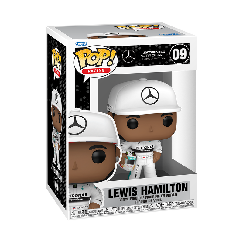 Funko Pop! Lewis Hamilton avec Casque