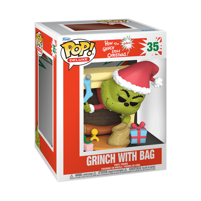 Pop! Deluxe Grinch with Bag
