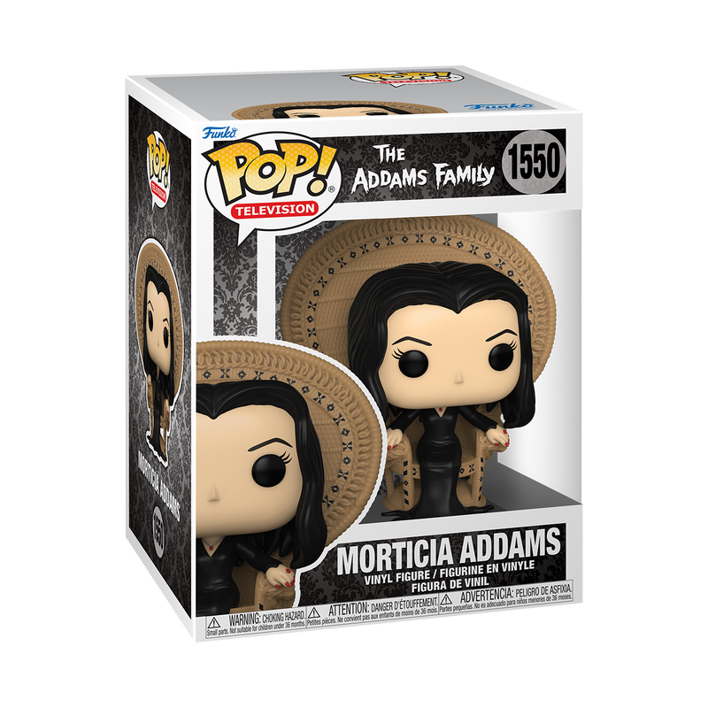 Funko Morticia Addams dans une chaise – La Famille Addams