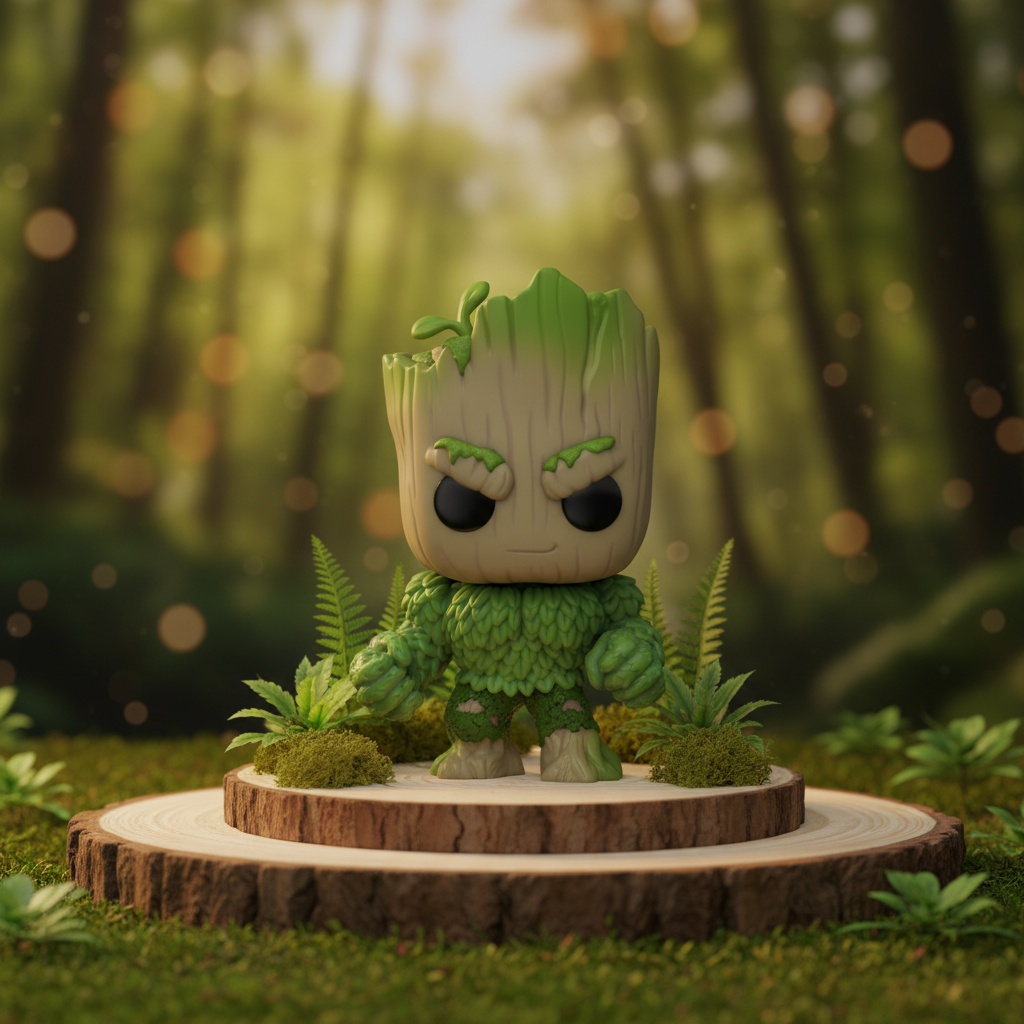 Funko Pop! Groot en Hulk – Disney