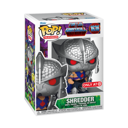 pop shredder turtles of grayskull 1636