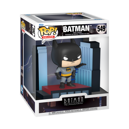 Pop! Deluxe Batman sur Toit (Batman: The Animated Series) - PRECOMMANDE*