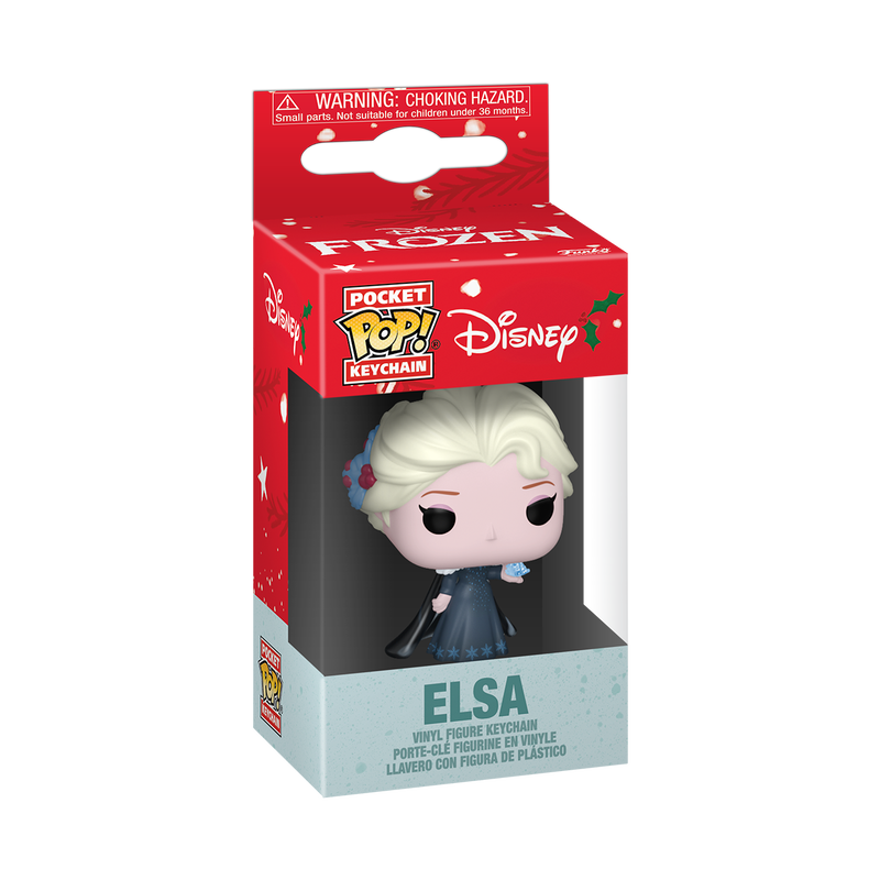 Funko Pop! Keychain Elsa (Winter Outfit) – Disney