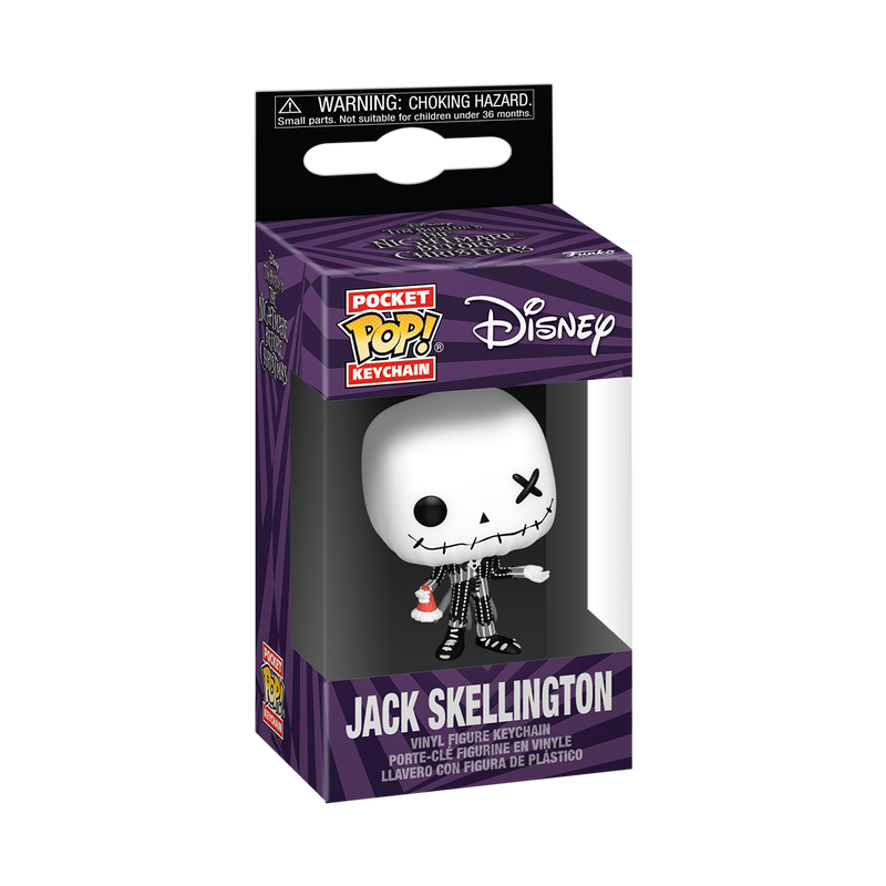 Pop! Keychain Jack Skellington (Patchwork)