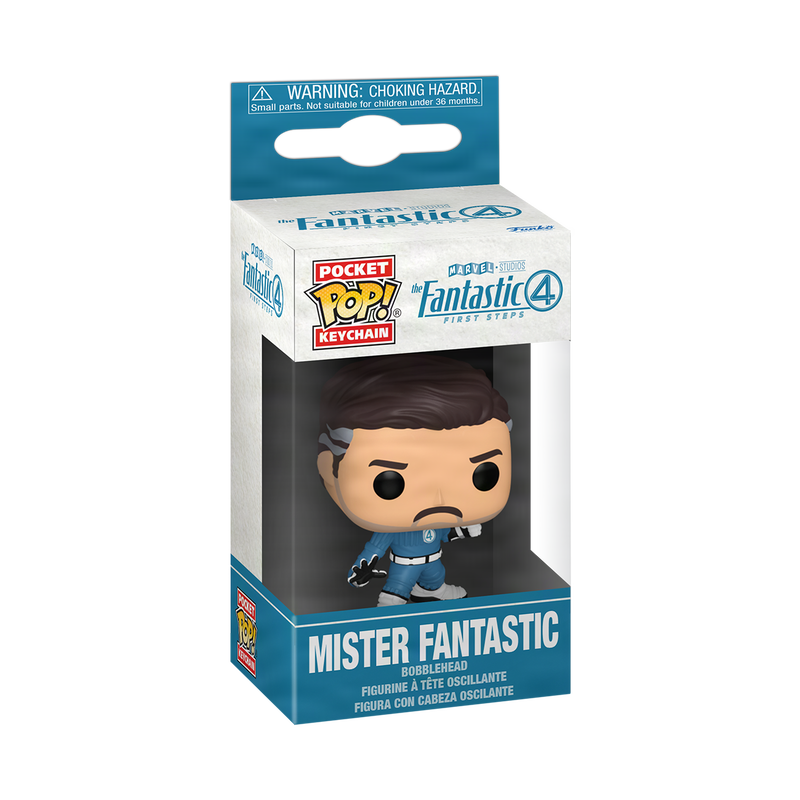 Funko Pop! Keychain Monsieur Fantastic (Les 4 Fantastiques: Premiers pas) – Marvel