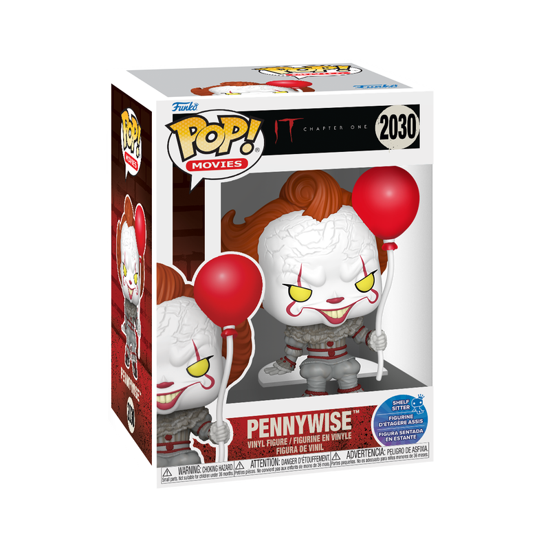 Funko Pop! Pennywise avec Ballon (Shelf Sitter) – Warner Bros