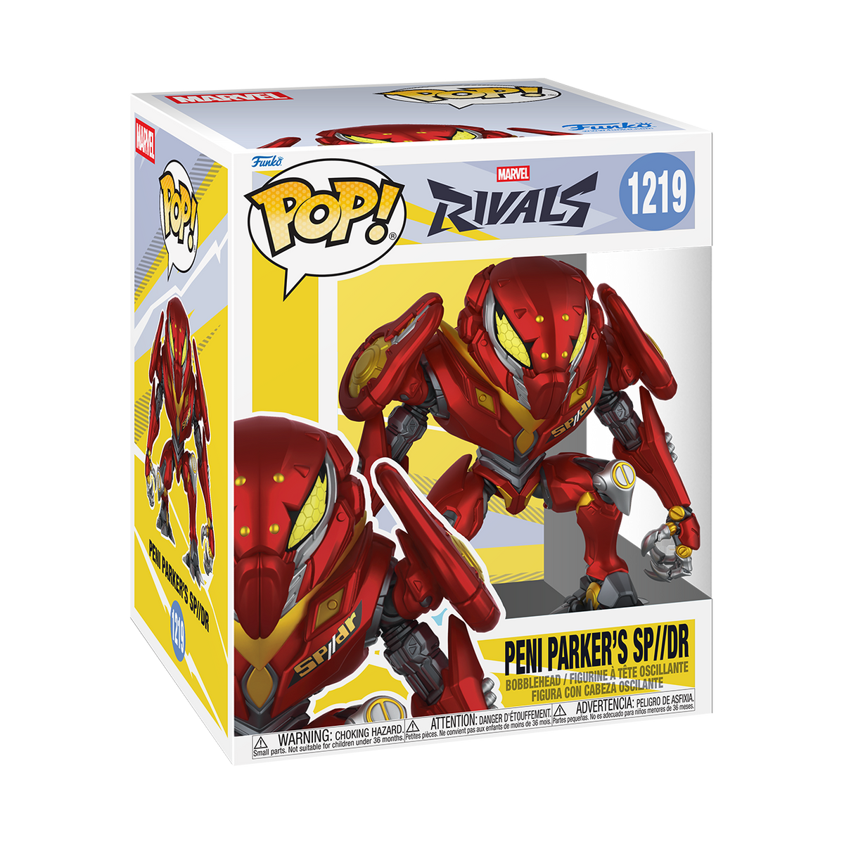 Funko Pop! Super Peni Parker's SP//dr Marvel Rivals #1219 - vue officielle 2