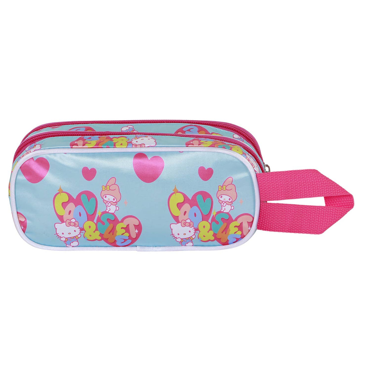 Trousse 3D Double Hello Kitty