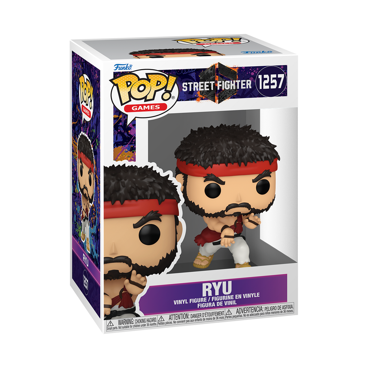 Funko Pop! Ryu Street Fighter 1257 - image officielle Funko