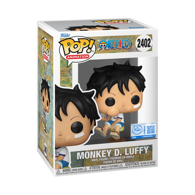 Pop! Monkey D. Luffy mangeant le Fruit du Démon – boîte officielle #2402