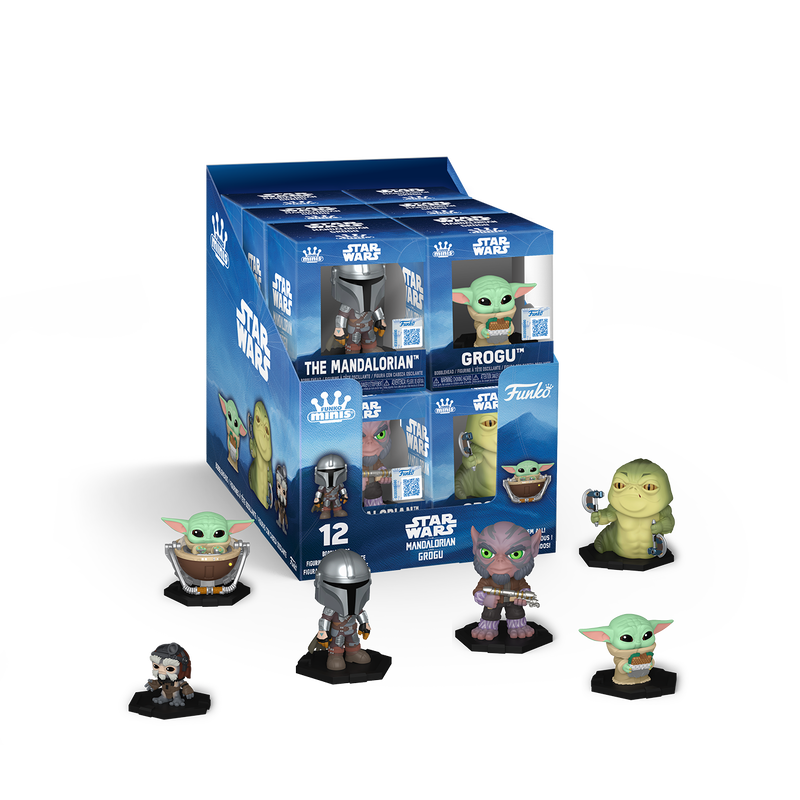 Mini Vinyl The Mandalorian & Grogu – assortiment officiel Funko