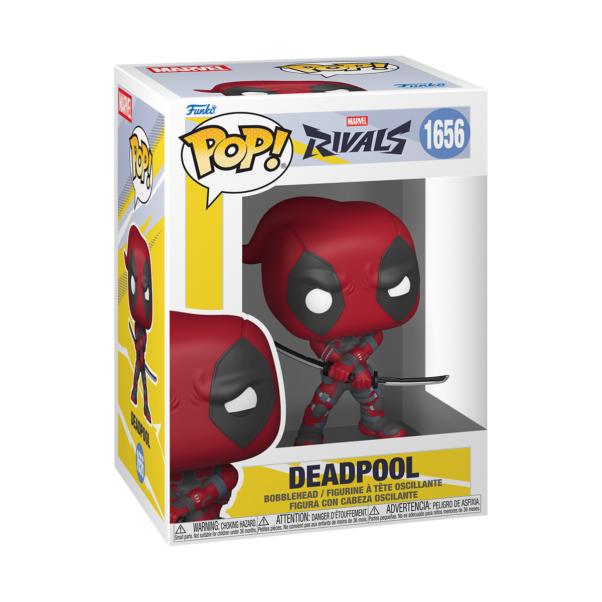 Funko Pop! Deadpool Marvel Rivals - vue officielle 2
