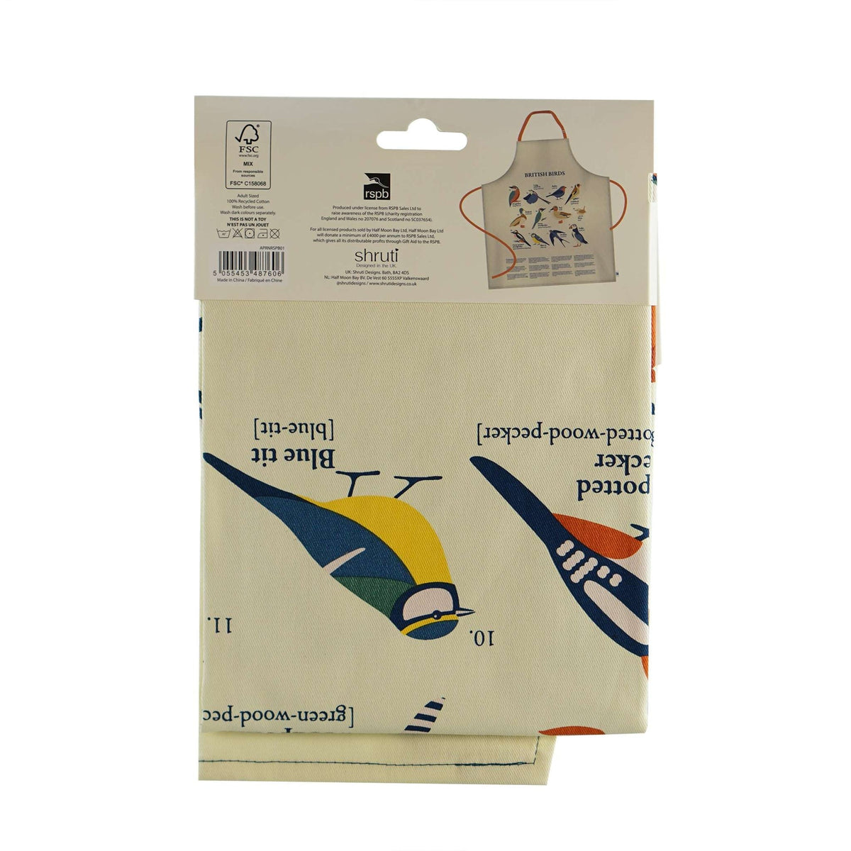 RSPB Apron - garden birds British birds