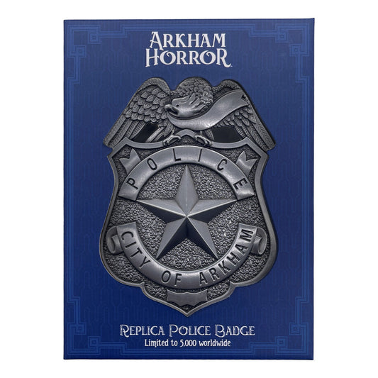 Réplique collector Arkham Horror - Police Badge