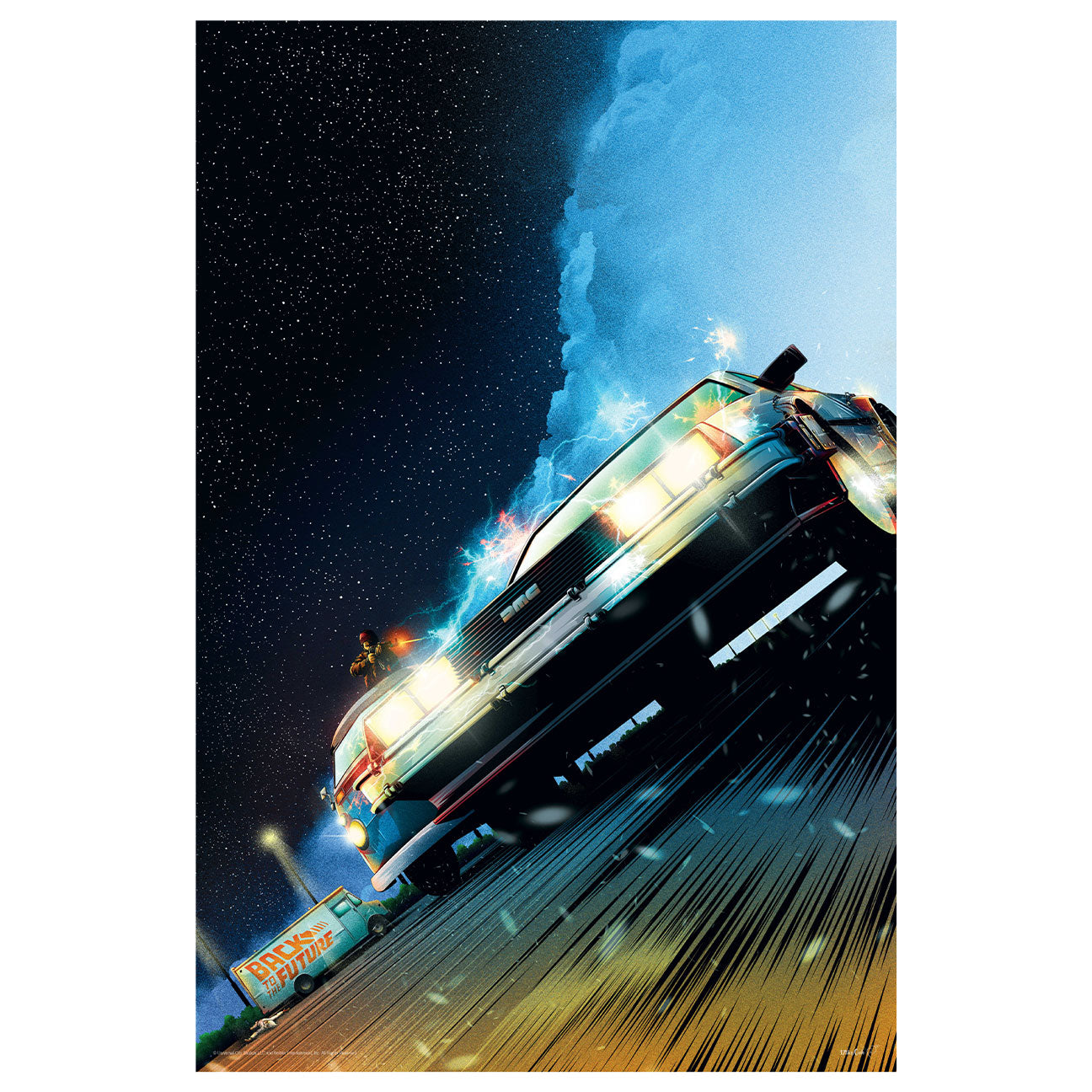 Affiche collector Retour vers le Futur