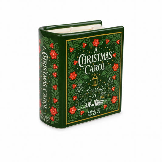 A Christmas Carol book candle