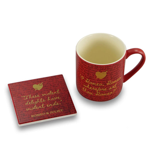 Shakespeare Ceramic Coaster - Romeo & Juliet