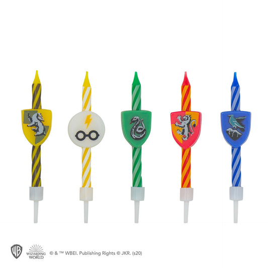 Set of 10 Harry Potter Houses Birthday Candles