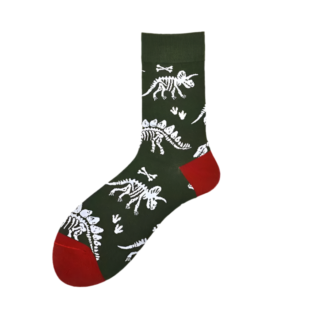 Chaussettes Fossiles de Dinosaures