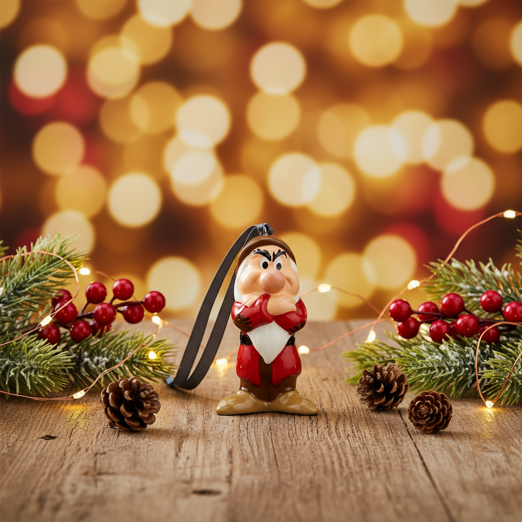 Grumpy hanging decoration