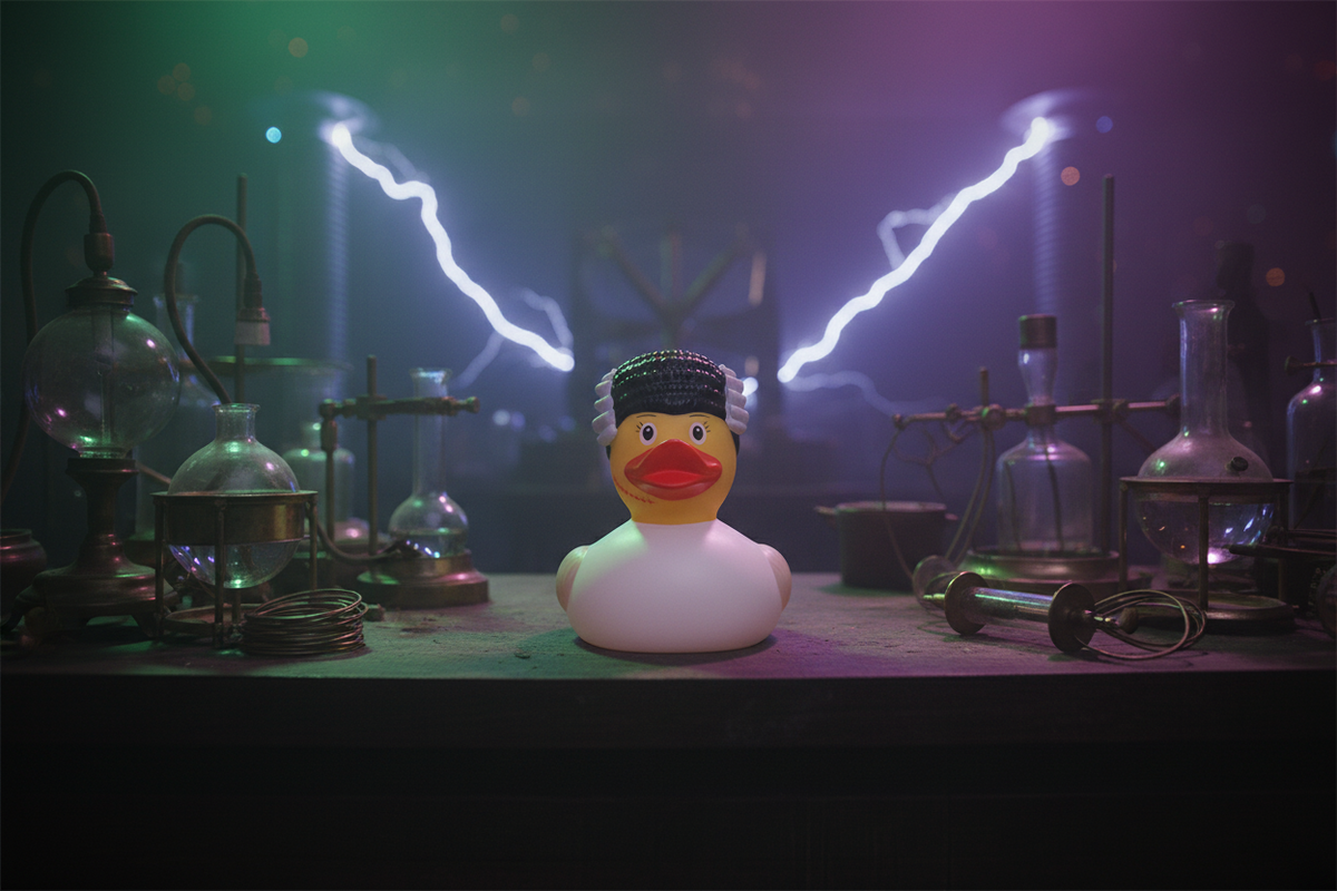 Canard Madame Frankenstein – visuel produit