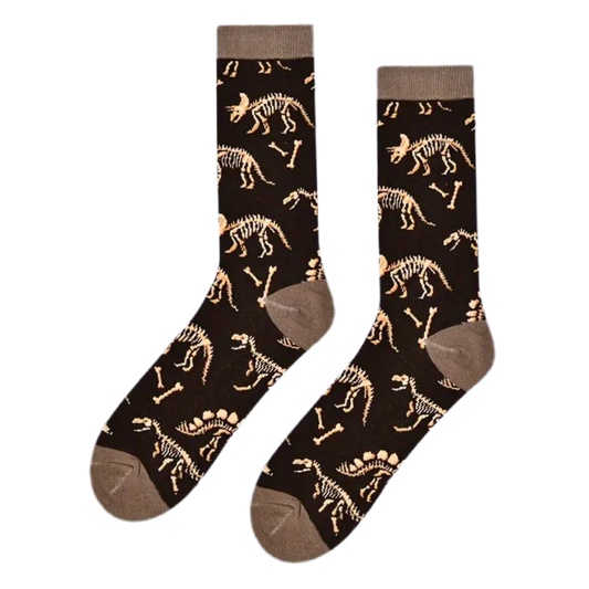 Chaussettes Fossiles de Dinosaures