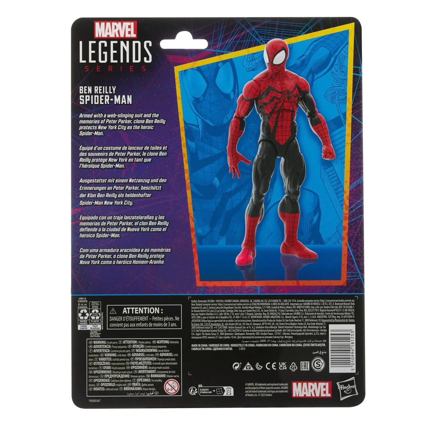 Marvel Legends Series Ben Reilly Spider-Man