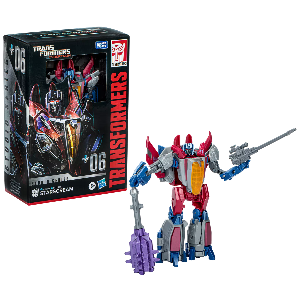 Transformers Generations Studio Series Voyageur 06 Starscream