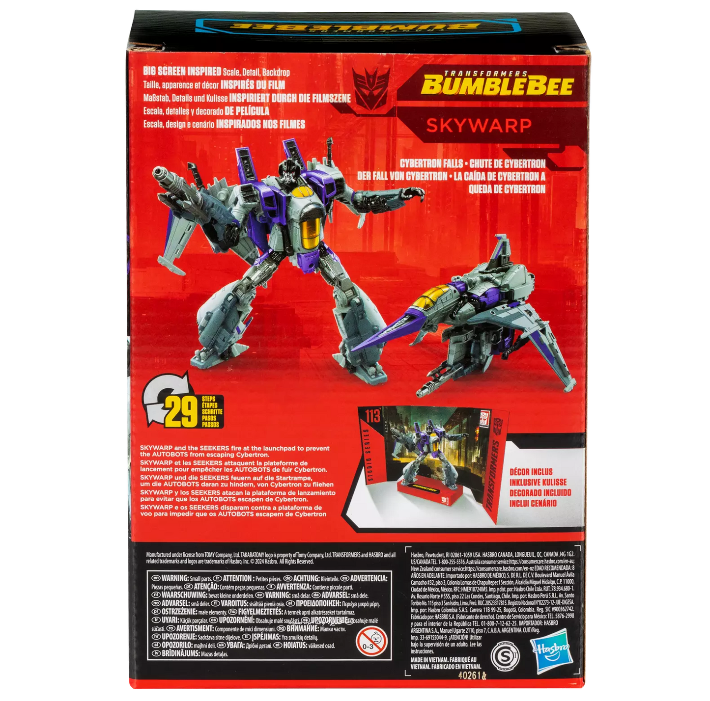 Transformers Generations Studio Series Voyageur 113 Skywarp
