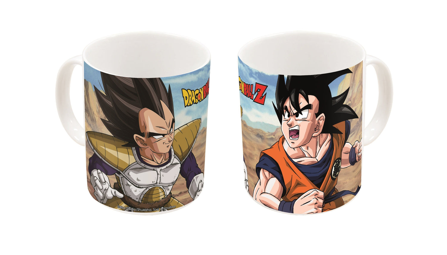 DRAGON BALL Z Goku Vs Vegeta Mug en Porcelaine 325ml