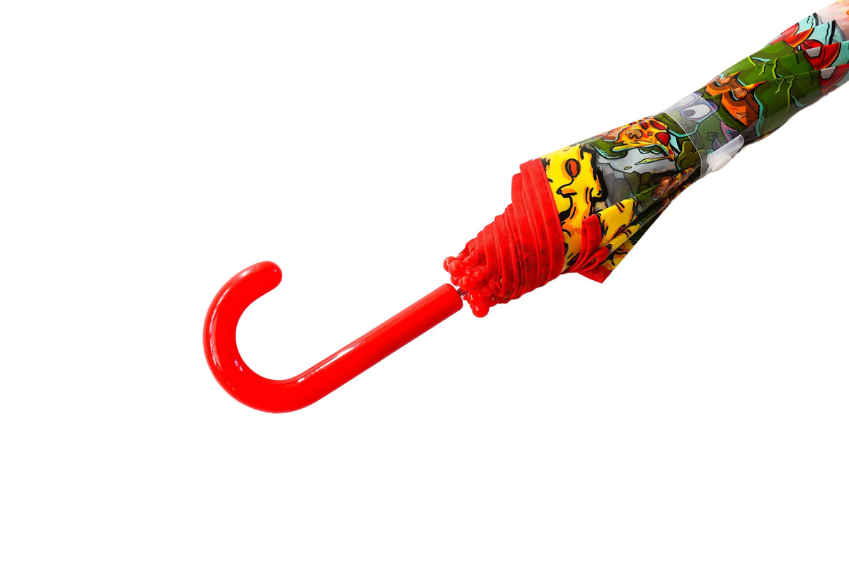 Parapluie Enfant Les Tortues Ninja - Pizza – vue produit 5