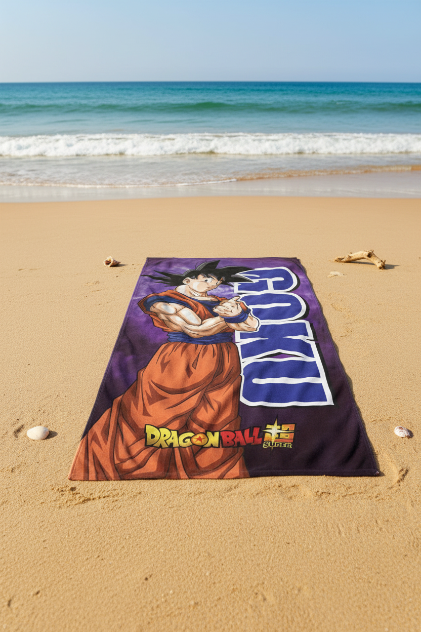 Serviette de plage Dragon Ball Super - Goku – vue produit 2