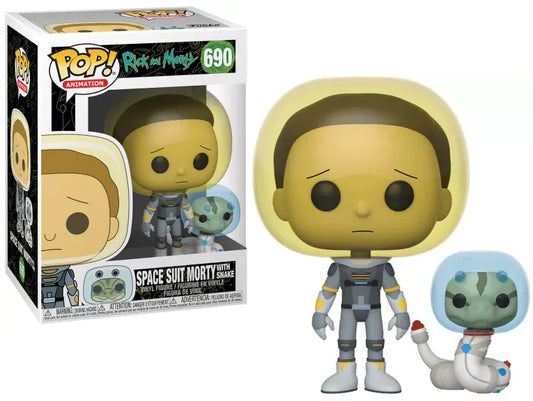 Pop! & Buddy Space Suit Morty with Snake