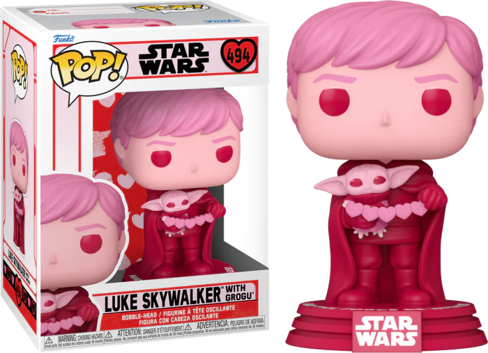 pop luke skywalker avec grogu 494