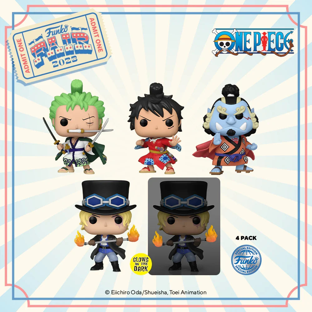 Funko Pop! One Piece 4-Pack