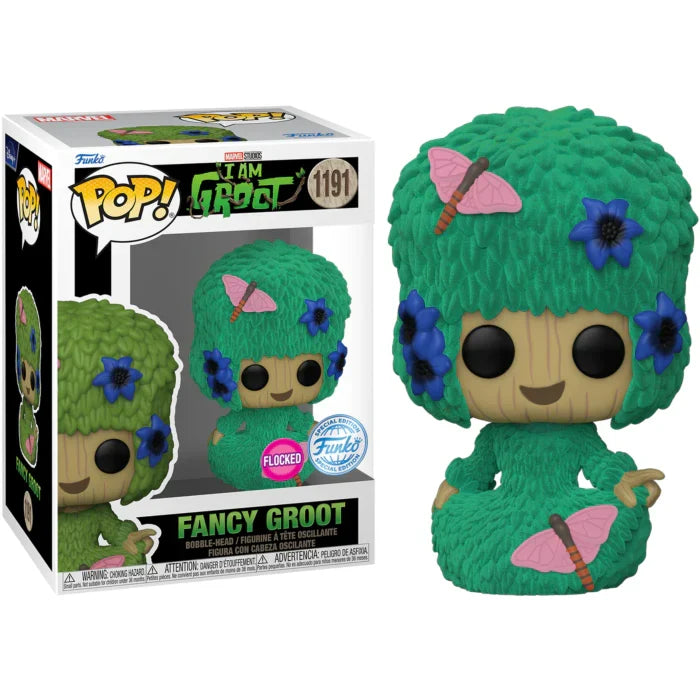 Funko Fancy Groot (Flocked) – Marvel