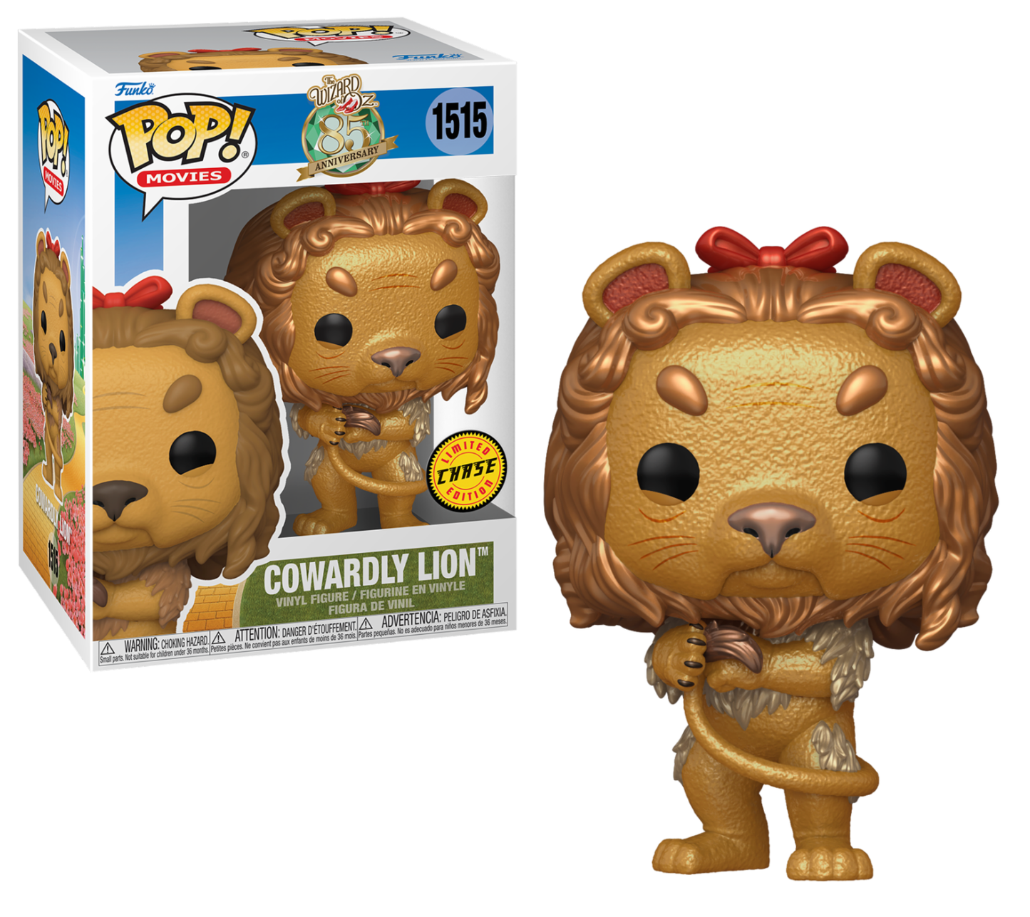 Funko Pop! Le Lion Peureux (85ème Anniversaire) – Le Magicien d'Oz