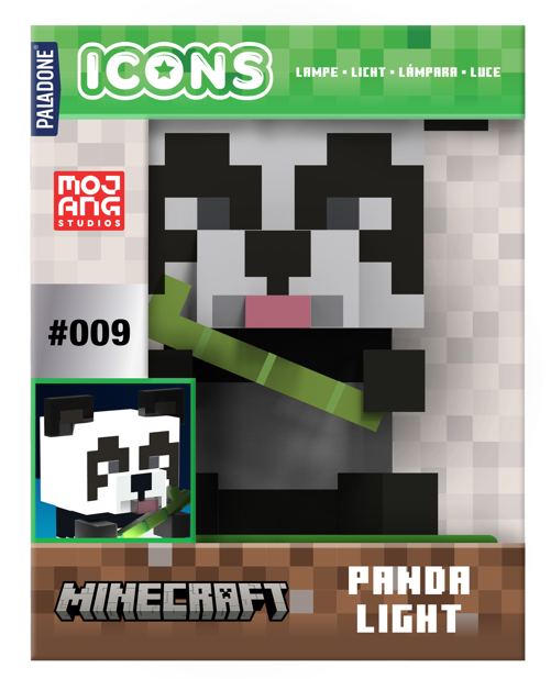 Veilleuse Icon Minecraft - Panda – vue 2