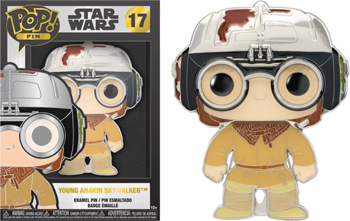 Funko Pop! Pin Anakin Skywalker Jeune – Star Wars