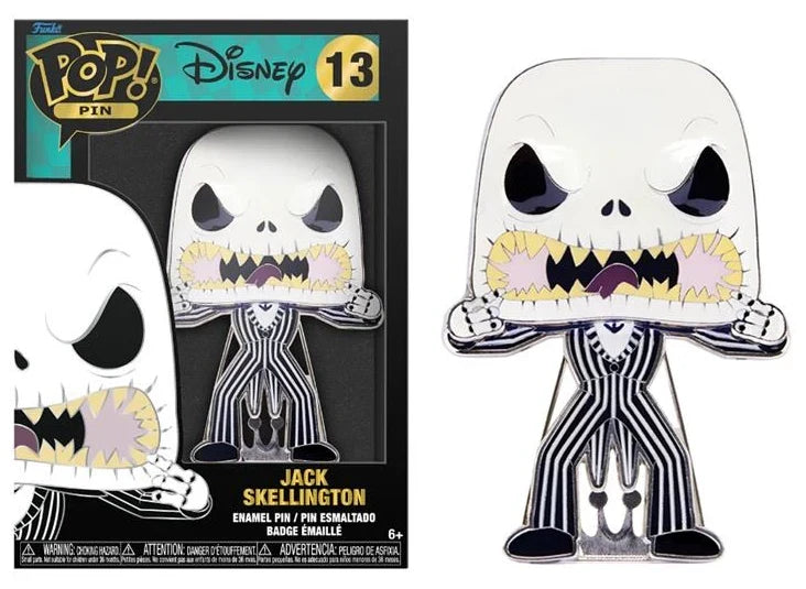 Funko Pop! Pin Jack Skellington – L'Étrange Noël de monsieur Jack