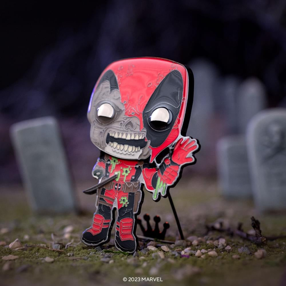 Deadpool Zombie (GITD)- Pop! Pin