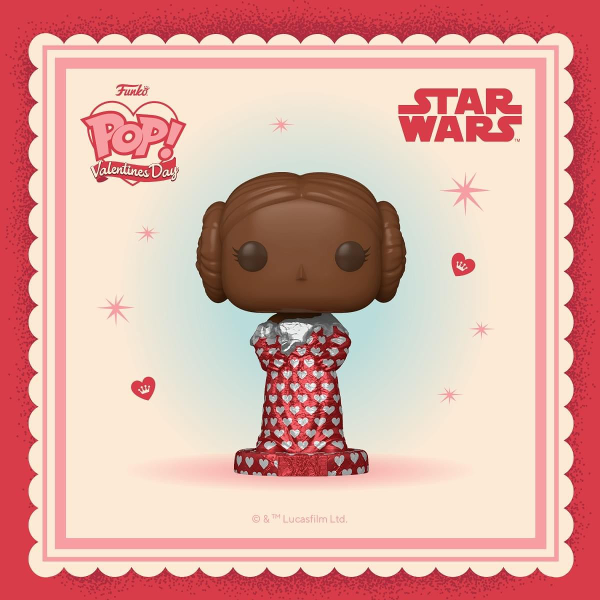 Funko Pop! Princesse Leia (Val Choc) – Star Wars
