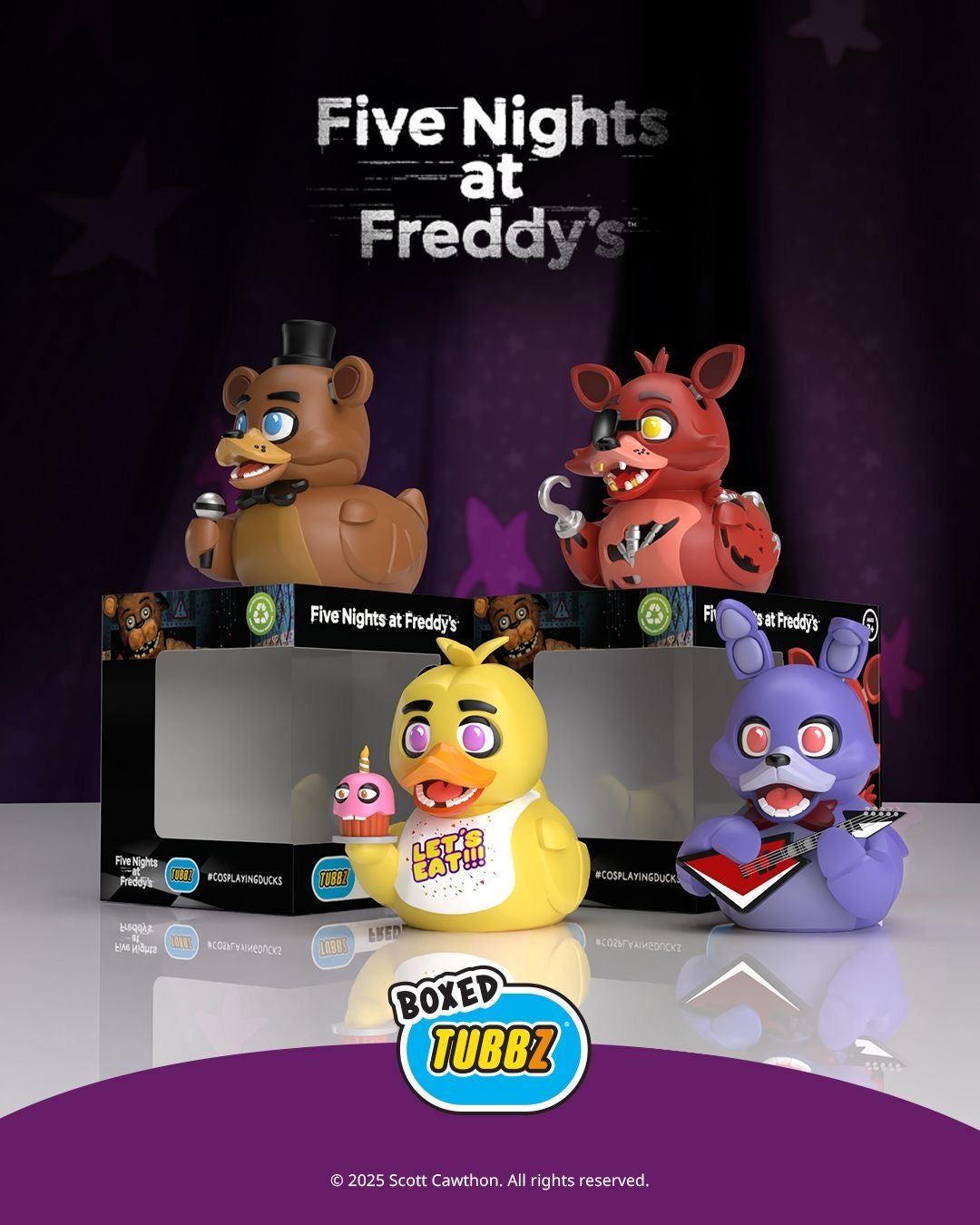 Five Nights At Freddy's Duck: Foxy TUBBZ (Boxed Edition)