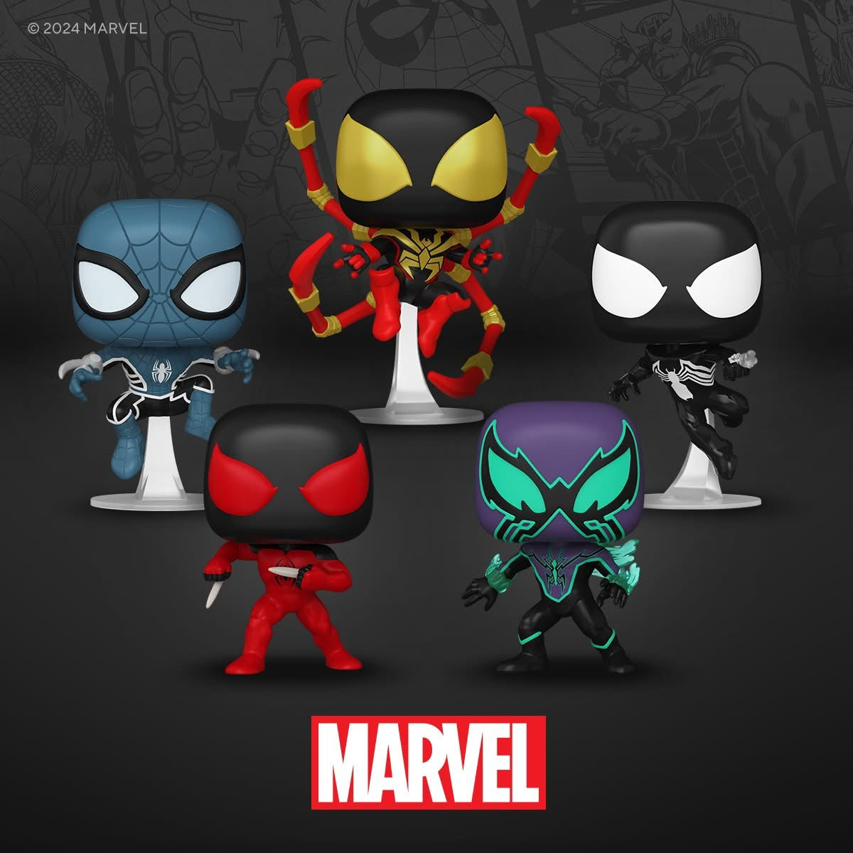 Funko Pop! Scarlet Spider (Kaine) – Spider‑Man