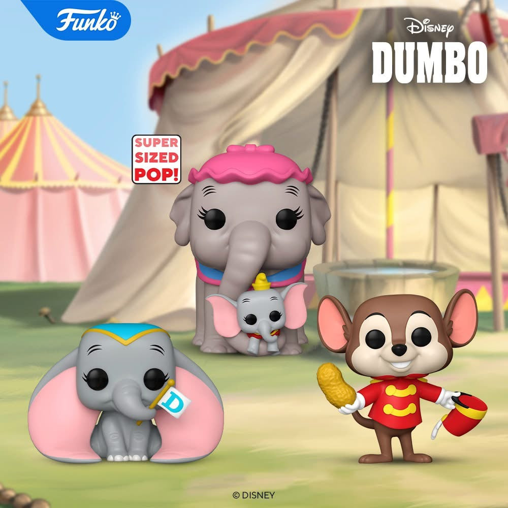 Pop! Dumbo with Flag