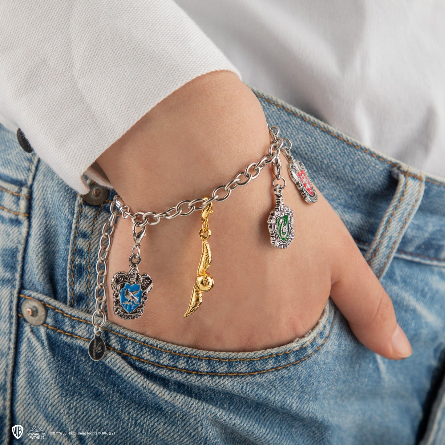 Set de 2 charms Serpentard