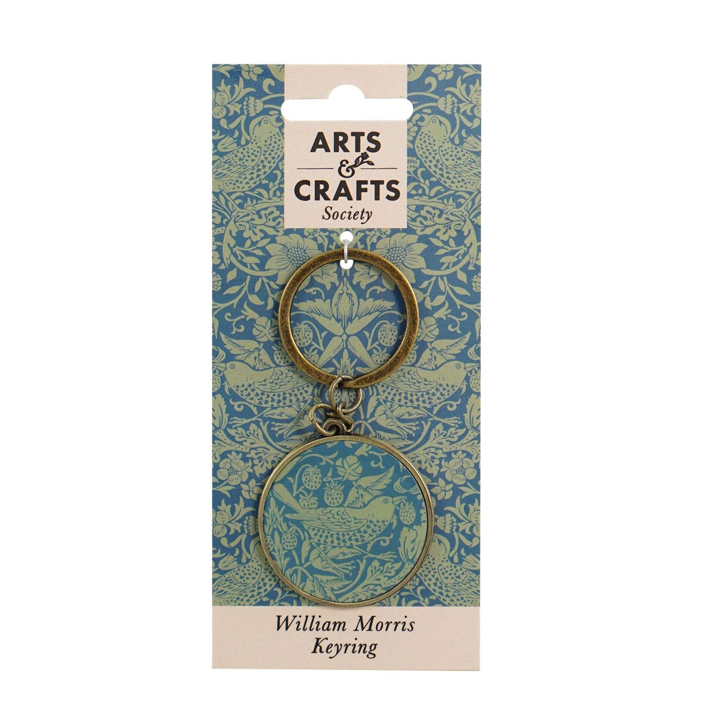 William Morris Keychain - Sage ACS